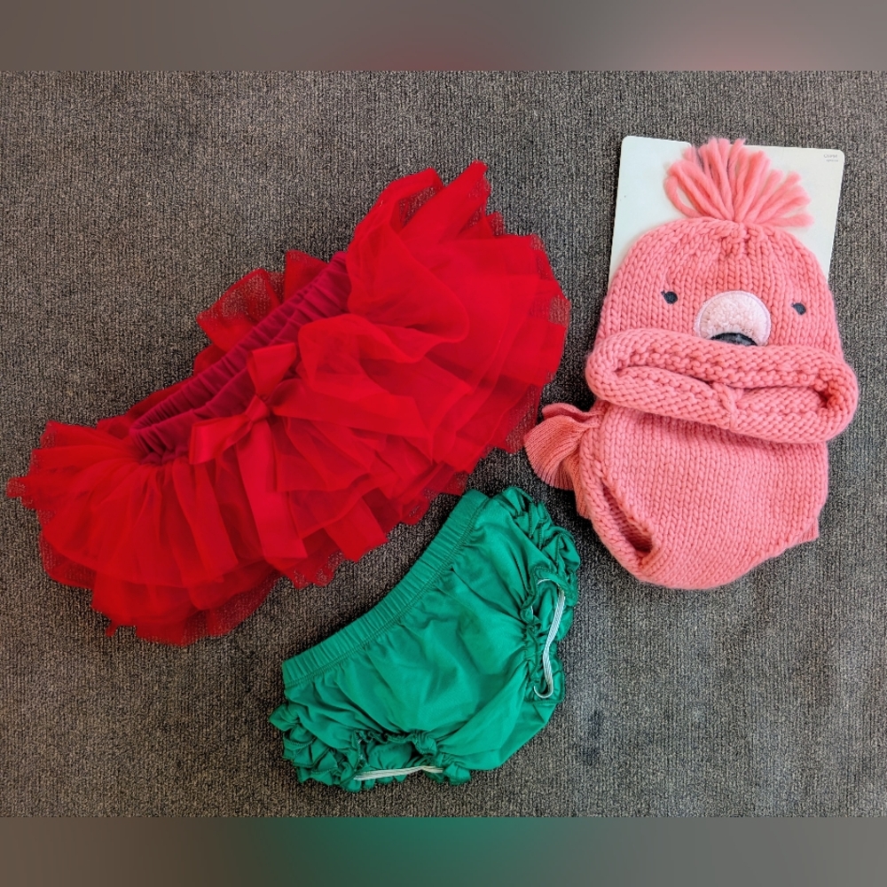 Baby Girl Photo Dress Up Pieces - Set of 3!